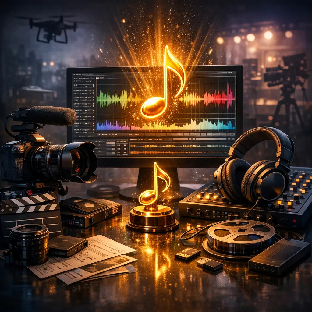 전문 영상 크리에이터를 위한 독점 프리미엄 배경음악 리스트 이미지