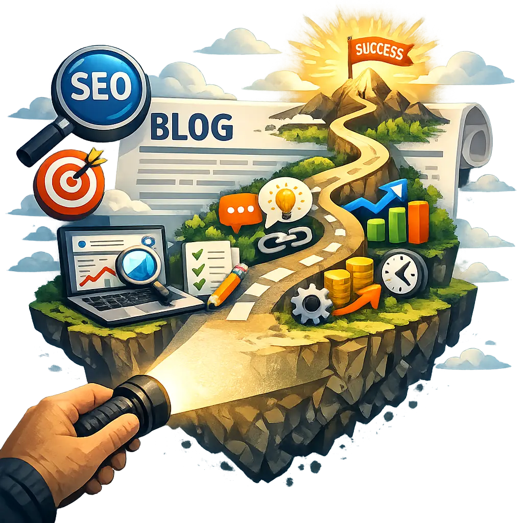 SEO 최적화 블로그 포스팅 핵심 구조 요약 인포그래픽